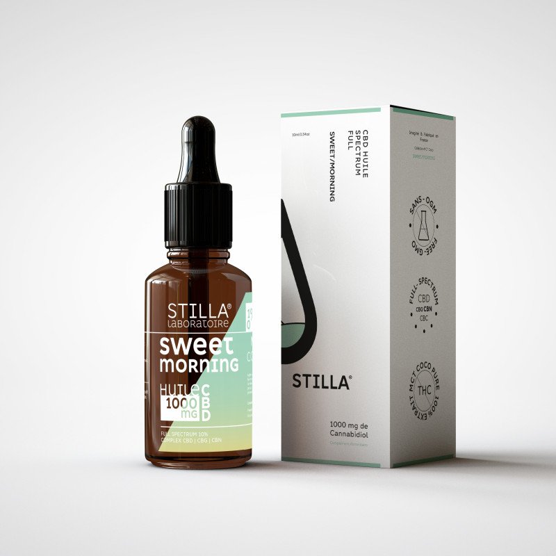 Huile CBD 10% SWEET/MORNING