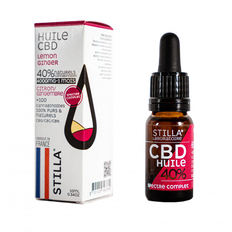 Huile CBD 40% LEMON/GINGER