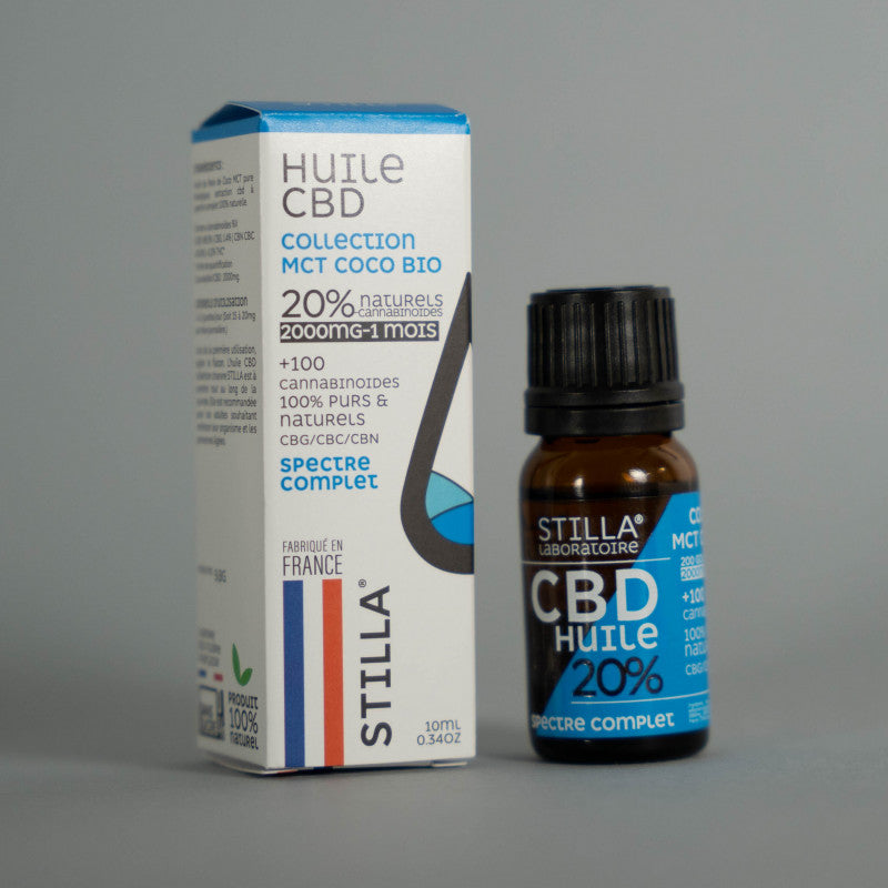 Huile CBD MCT Coco 20% Stilla