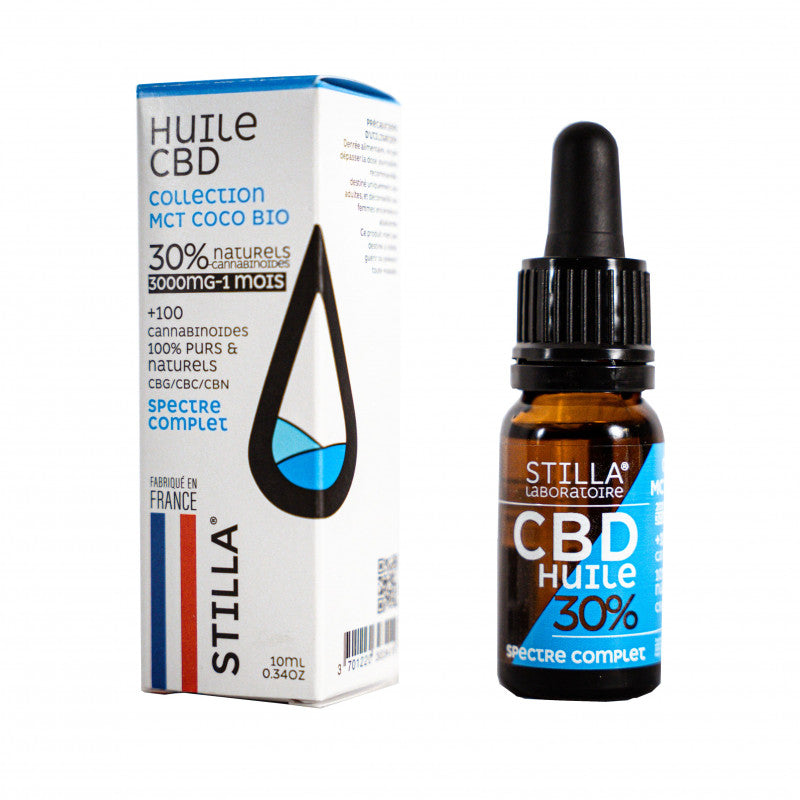 Huile CBD MCT Coco 30% Stilla