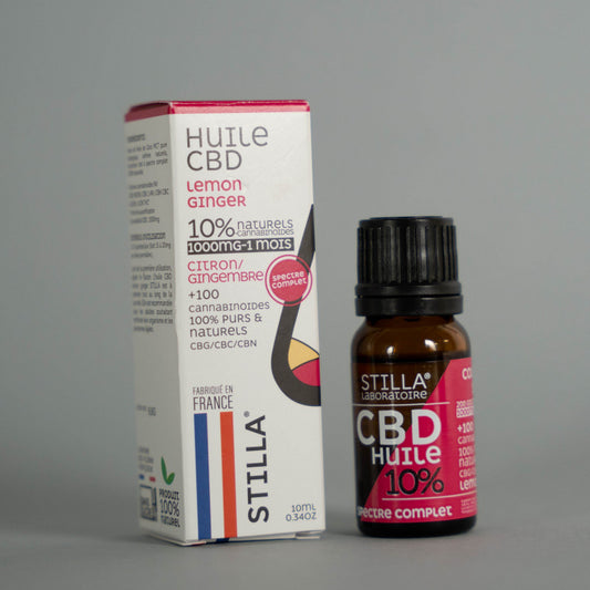 Huile CBD 10% LEMON/GINGER
