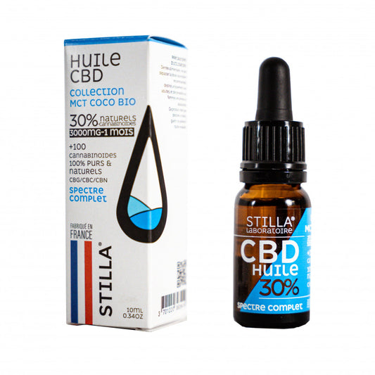 Huile CBD MCT Coco 30% Stilla