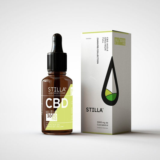 Huile de CBD collection chanvre Stilla 30%