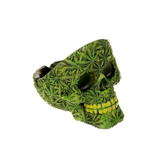 Cendrier Skull leaf