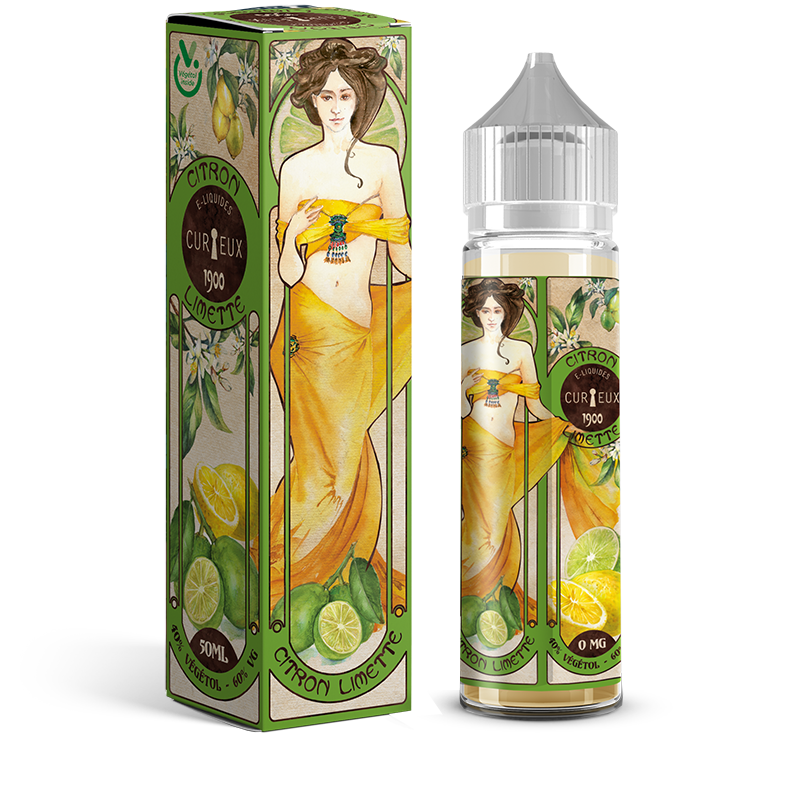 E-liquide Curieux édition 1900 Citron Limette