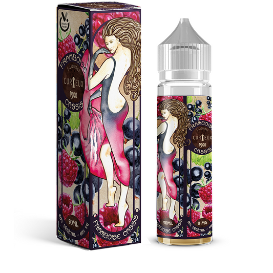 E-liquide Le Curieux édition 1900 Framboise Cassis