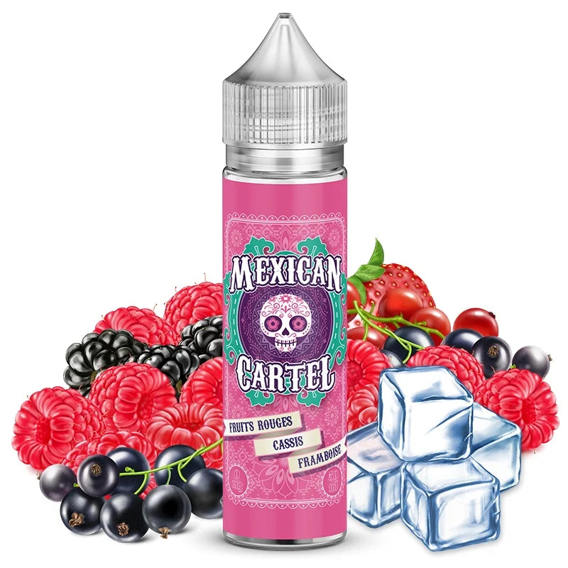 E-liquide Mexican Cartel Fruits rouges cassis framboises frais