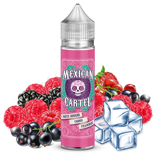 E-liquide Mexican Cartel Fruits rouges cassis framboises frais